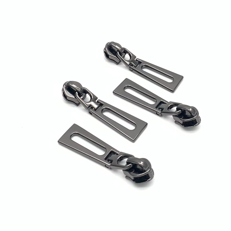 #5 Zipper Pulls (Zipper Pulls 1 Gunmetal)
