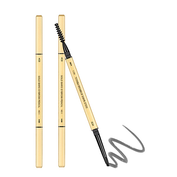Eyebrow Pencil Dual-Sided Eye Brower Pencil, Fine Tip Rapid Brow