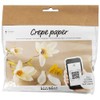 Crepe Magnolia Stem Craft Kit | Paper Flower Making |
