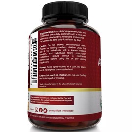 NutriFlair Apple Cider Vinegar with the Mother 1600mg, Gut Health Support Dietary Aid - 120 Capsules Edible Healthcare