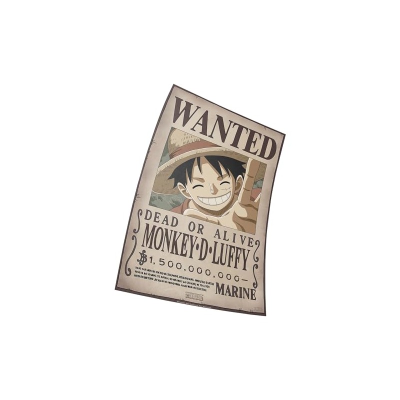 Tainsi One Piece Wanted Luffy New Juliste Poster 11 x