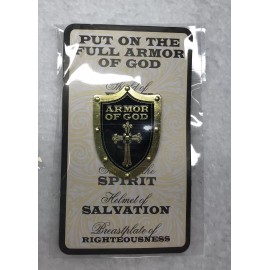 Armor Of God Pin Christian God Love Faith Hat Pin Motorcycle Jacket SalvationPin