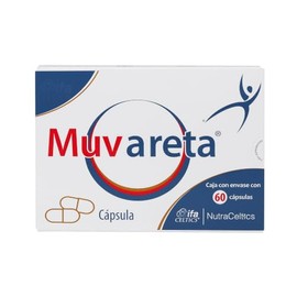 Muvareta Vitaminas y Minerales con Complejo B, Antioxidantes y Cromo, Caja con 60 Cápsulas