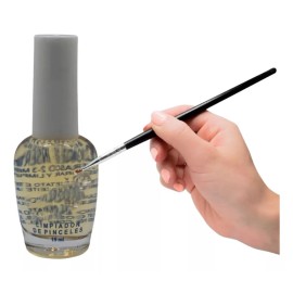 Bisutex Limpiador De Pinceles Mano Alzada Decoracion Uñas Nails