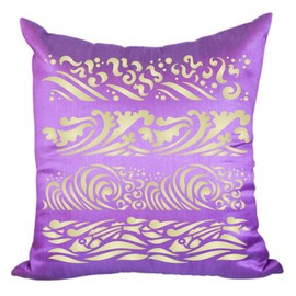 Stencils for Walls: Waves Stencil, 6.5 x 6.5 inch - Sea Ocean Nautical Seashore Reef Border