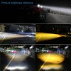 Par Luces Led Auxiliares Faros Para Motos Auto Impermeable