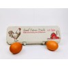 Zellwin Farms Company Printed Egg Carton (Barn/Rooster) - 100 UNITS
