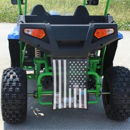 Telimocy UTV ATV Mesh Trash Bag,Universal UTV Trash Storage Sack Compatible With Polaris RZR,Can-Am,CFmoto,Teryx,Kawasaki,Golf Cart,Arctic Cat (American Flag)