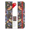 V&A William Morris Strawberry Thief Elasticated Journal (12.7 x 17.7