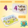 Coogam Numbers and Alphabets Flash Cards Set - ABC Wooden