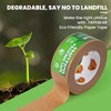 TAPEBEAR Eco-Friendly Kraft Paper Tape, Biodegradable Heavy Duty Packing Tape