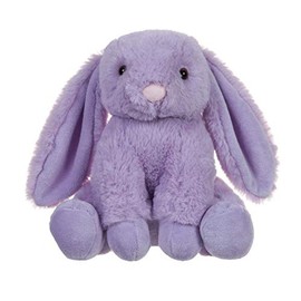 Apricot Lamb Bunny Plush Toy Stuffed Animal Perfect for Girls Boys (Purple Bunny, 8 inches)