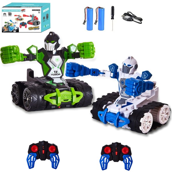 HSEONEJIA 2 Pack Battle Bots Toy for Kids Ages 5-8
