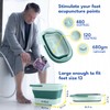 AWA Foot Soaking Tub, Collapsible Foot Bath Soak Tub for