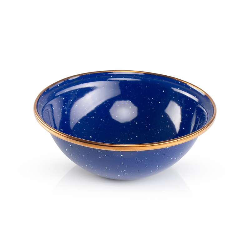 GSI Outdoors Mesa 6" Enamelware Mixing Bowl - Lapis