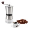 Manual Coffee Grinder 304 Stainless Steel Adjustable Thickness Hand Crank