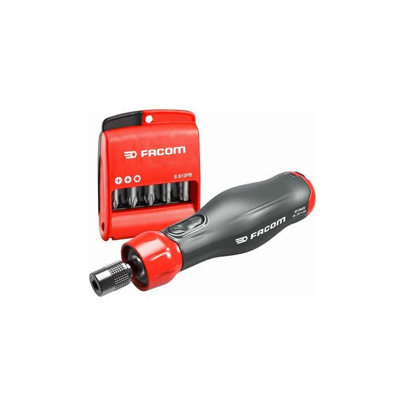 FACOM E-PROTWIST 4V Assisted Screwdriver with PH-PZ-6 Bits Hex -