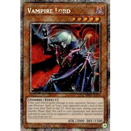 Vampire Lord (Platinum Secret Rare) - RA03-EN128 - Platinum Secret Rare - 1st Edition