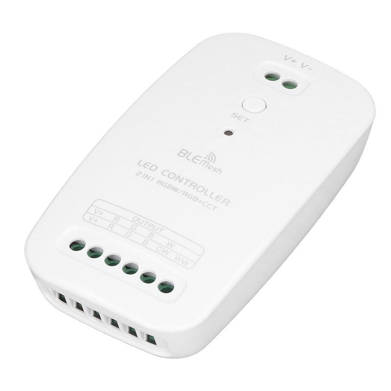 LED Controller DC9V‑24V Bluetooth Mesh RGB CCT 2 in 1