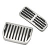 2pcs Car Accelerator Gas Brake Pedal Foot Rest Plate Cover