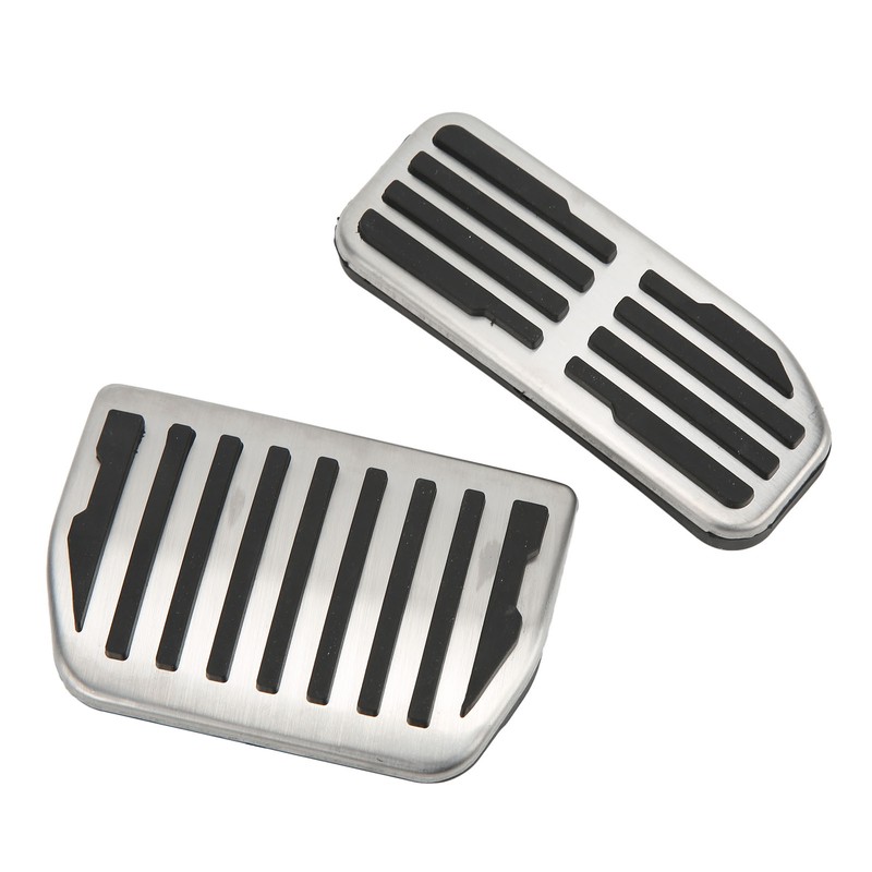 2pcs Car Accelerator Gas Brake Pedal Foot Rest Plate Cover