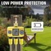 Generic 3 Zone Sprinkler Timer, 3 Outlets Programmable Water Hose