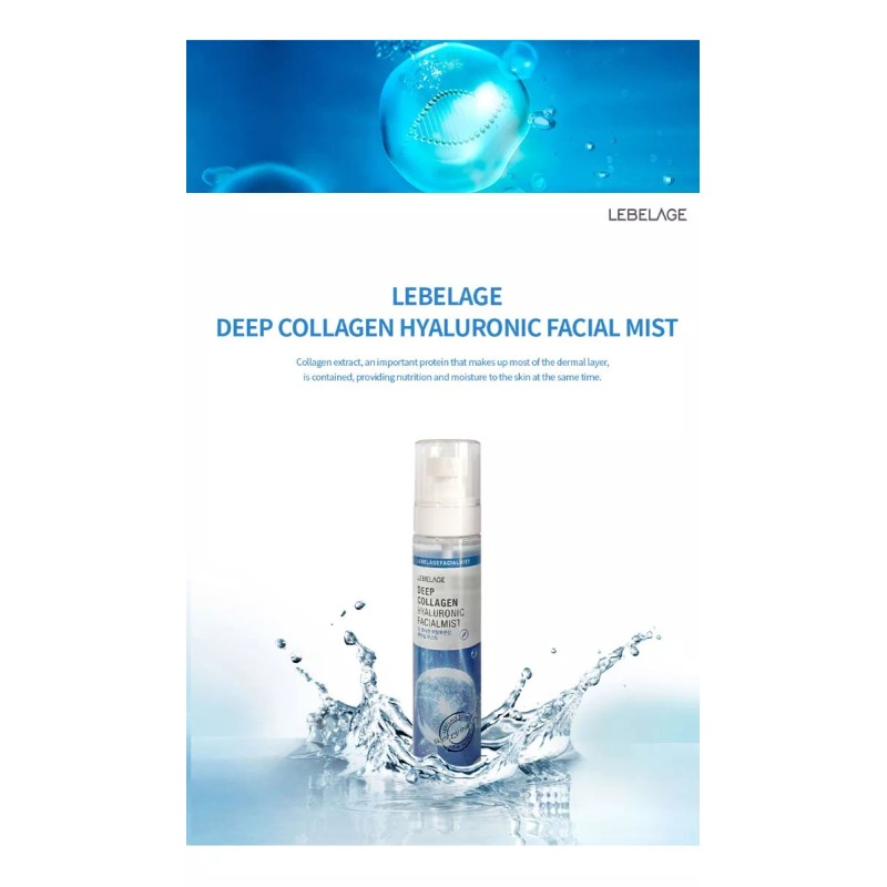Bidameun Mist Neblina Facial Coreano Colágeno & Acido Hialurónico_5pz