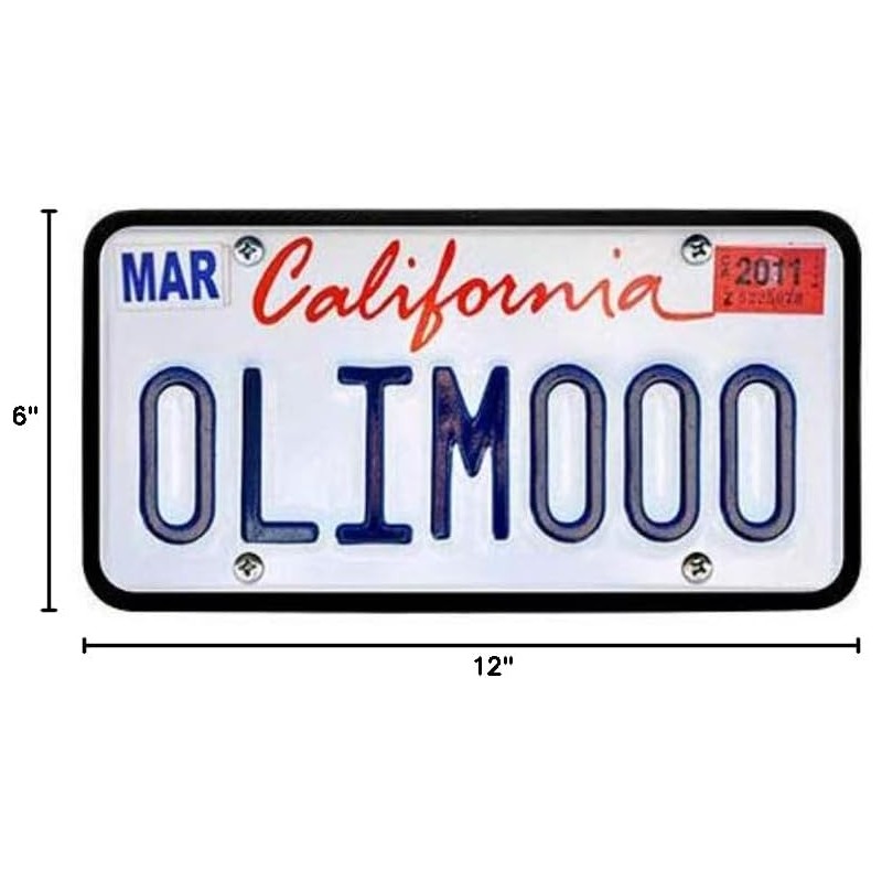 Stainless Steel License Plate Durable Car Tag Holder Backing Reinforce