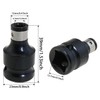 Heyous 2PCS High Carbon Steel Impact Wrench Adapter Quick Release