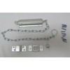 6" Chain Bolt Shed Door Heavy Duty Door Chain Bolt