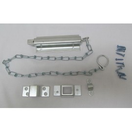 6" Chain Bolt Shed Door Heavy Duty Door Chain Bolt Chicken Coops Barns Sheds