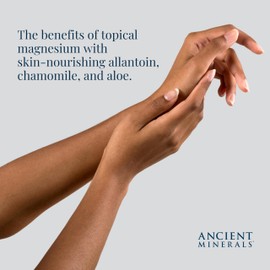 Ancient Minerals Ancient Minerals Magnesium Oil Spray Sensitive All-New Sensitive Formula with Allantoin, Organic Chamomile, and Organic Aloe Vera (4oz)