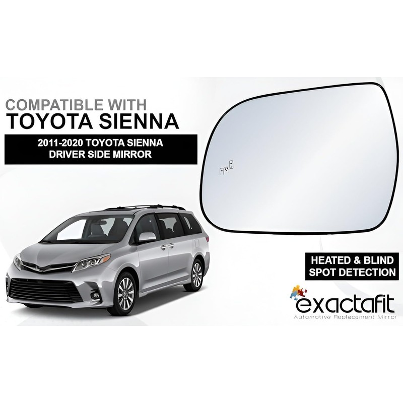 Driver Side Mirror Replacement Glass For 2011 2012 2013 2014