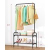 Sakugi Clothes Rack - Multi-Functional Clothing and Shoe Rack with