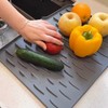 Silicone Dish Drying Mat for Kitchen Countertop - Heat Resistant