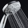 AquaSpa High Pressure 6-setting Luxury Handheld Shower Head – Extra