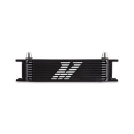 Mishimoto MMOC-10-8BK Universal 10-Row Oil Cooler, 8AN, Black