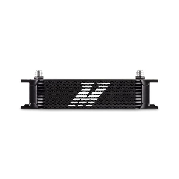 Mishimoto MMOC-10-8BK Universal 10-Row Oil Cooler, 8AN, Black