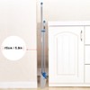 TreeLen Long Handle Broom and Dustpan Set,Upright Dust Pan Combo