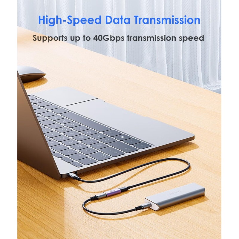 USB C Female to Female Adapter, USB C Coupler, USB
