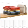 Famyards 16 Pack 12 Inches [Extra Tall Version] Clear Shelf