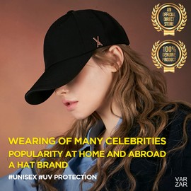 Rose Gold Stud Over fit Ball Cap Black