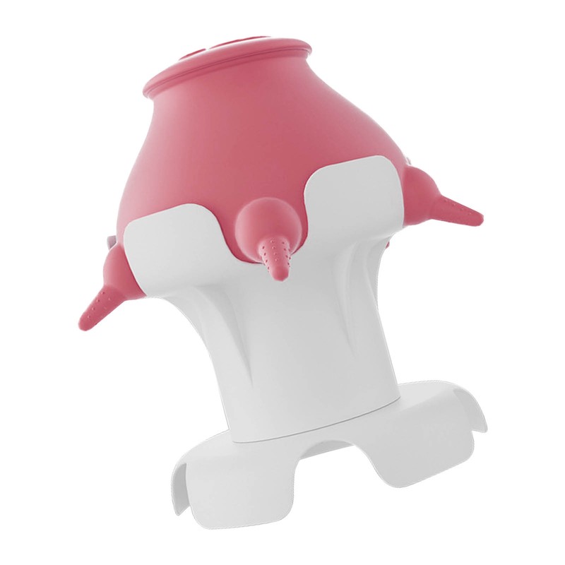 Pet Milk Feeder 4 Soft Silicone Nipples Raised Base Puppy
