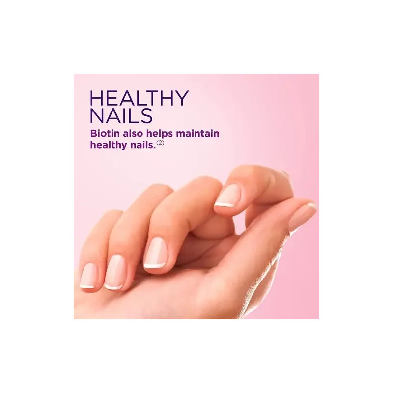 Hair Skin And Nails 140 Gomitas 2500 Biotina Sabor Frutilla