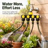 4-Way Garden Hose Splitter for Irrigation – Independent Valve Faucet