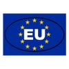 CafePress European Union Flag Sticker Oval Car Bumper Sticker