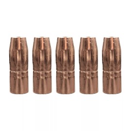 Smart Weld 5 pcs Nozzles 1/2" Flush for MIG Gun fit Miller Millermatic 211 After 2019