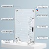 NiHome Acrylic Magnetic to Do List Planning Board with Sliders