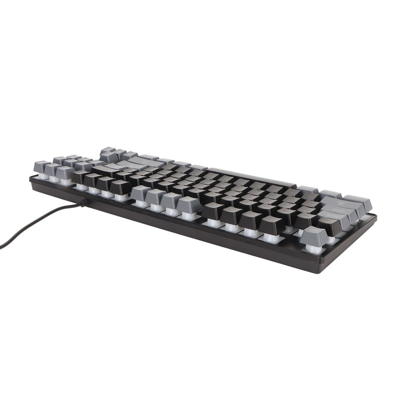 Mechanical Gaming Keyboard Multifunction 87 Keys Colorful Backlight USB Wired