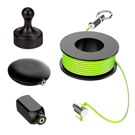 Magnetic Cable Puller, Magnetic Cable Puller Guide System, Magnetic Wire Puller, Effective Cable Puller for Various Surfaces and Pipes (A Section)